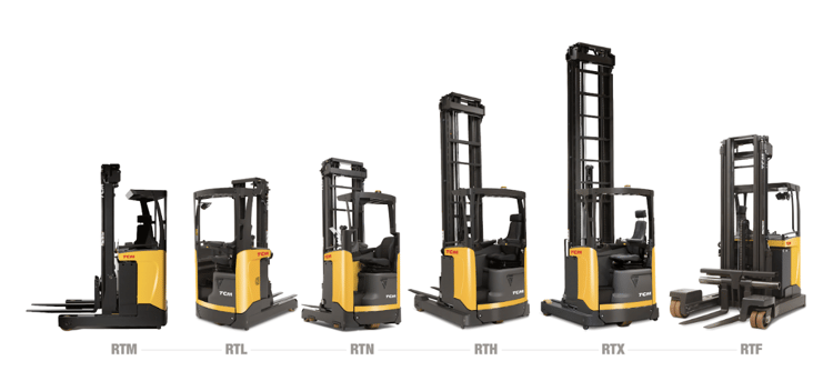 Electric forklift trucks