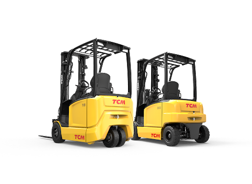three and four-wheel electric counterbalance forklifts