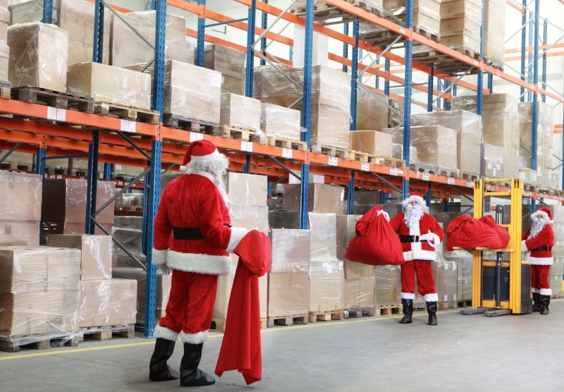 Warehouse at Christmas