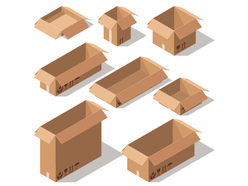 Forklift load size