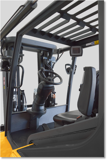 electric forklift truck fhb60