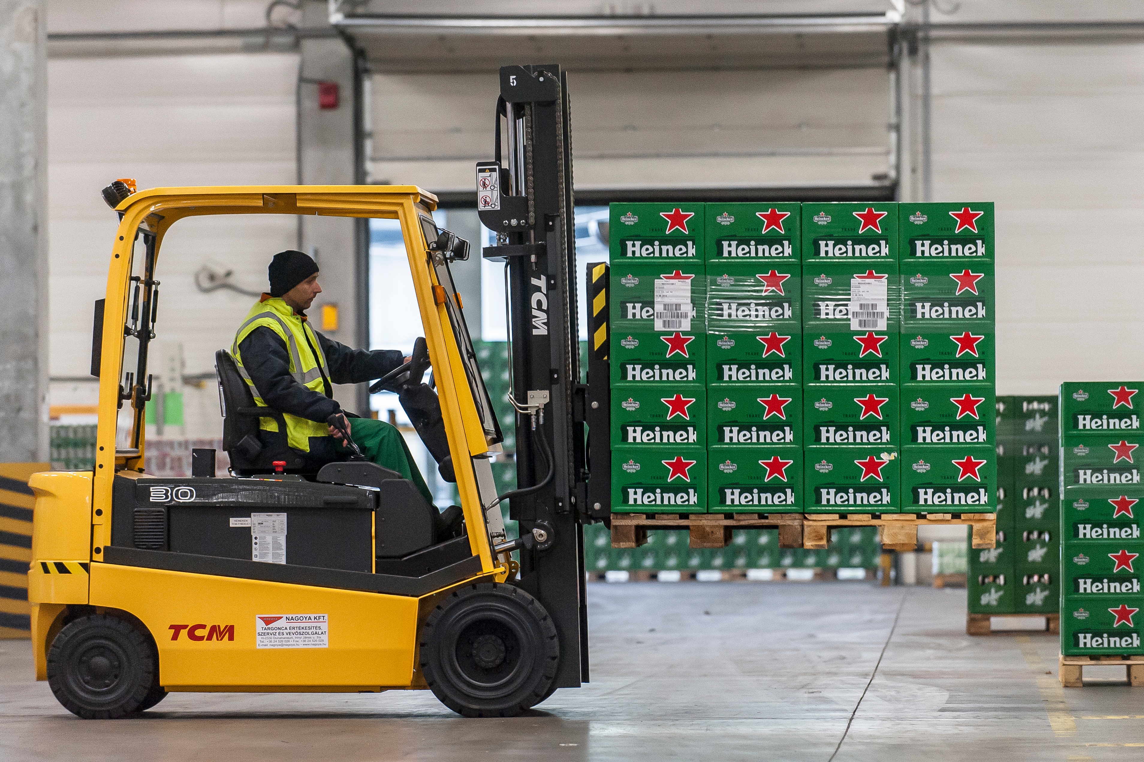 How TCM Forklifts Helped to Transform Heineken's Operation