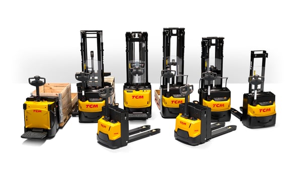 TCM's electric pallet truck range