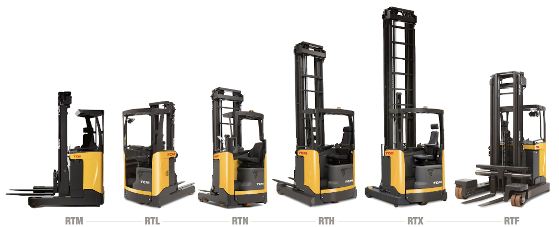 TCM electric-powered reach truck range