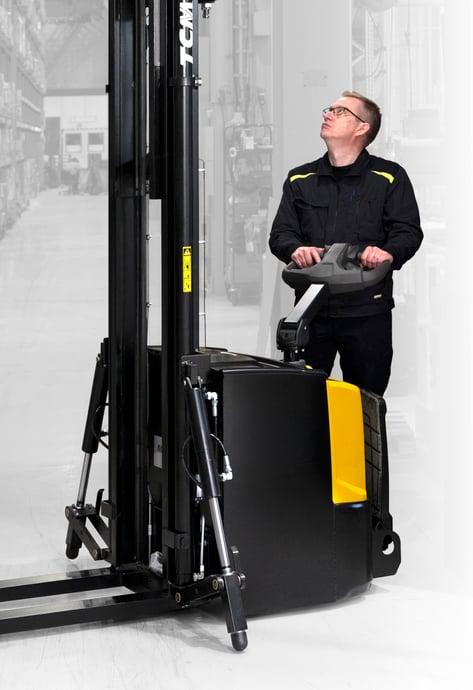 tcm spw spr forklift pallet stacker stabilisers 
