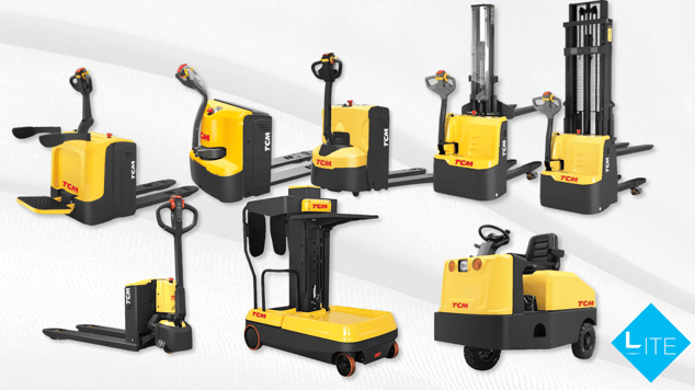 Small electric order pickers, pallet trucks and stackers