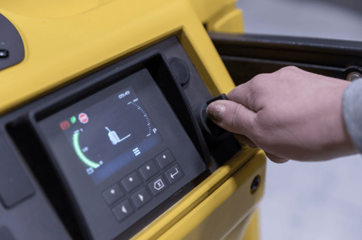 SRS stacker truck control panel 