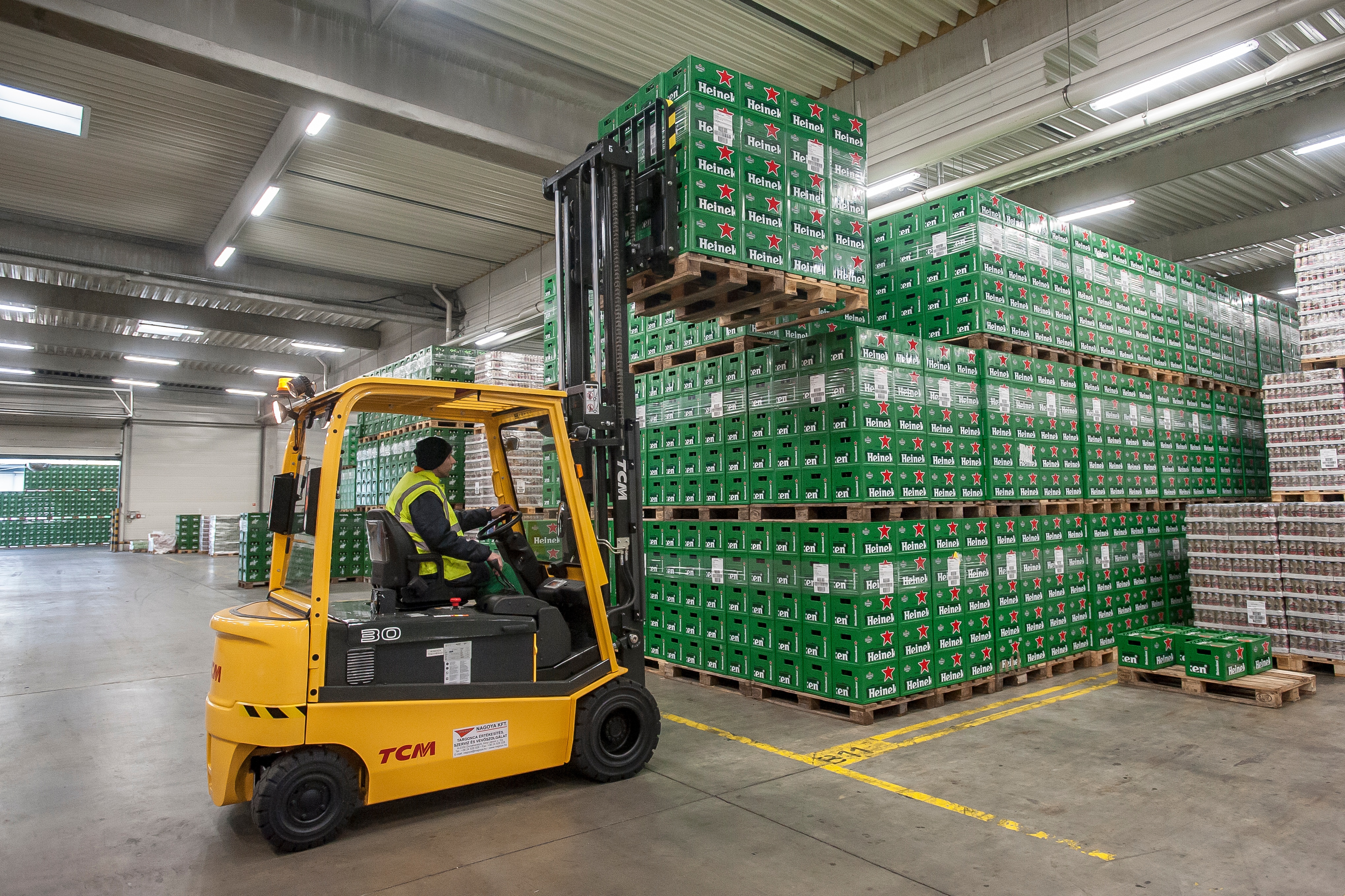 How TCM Forklifts Helped to Transform Heineken's Operation