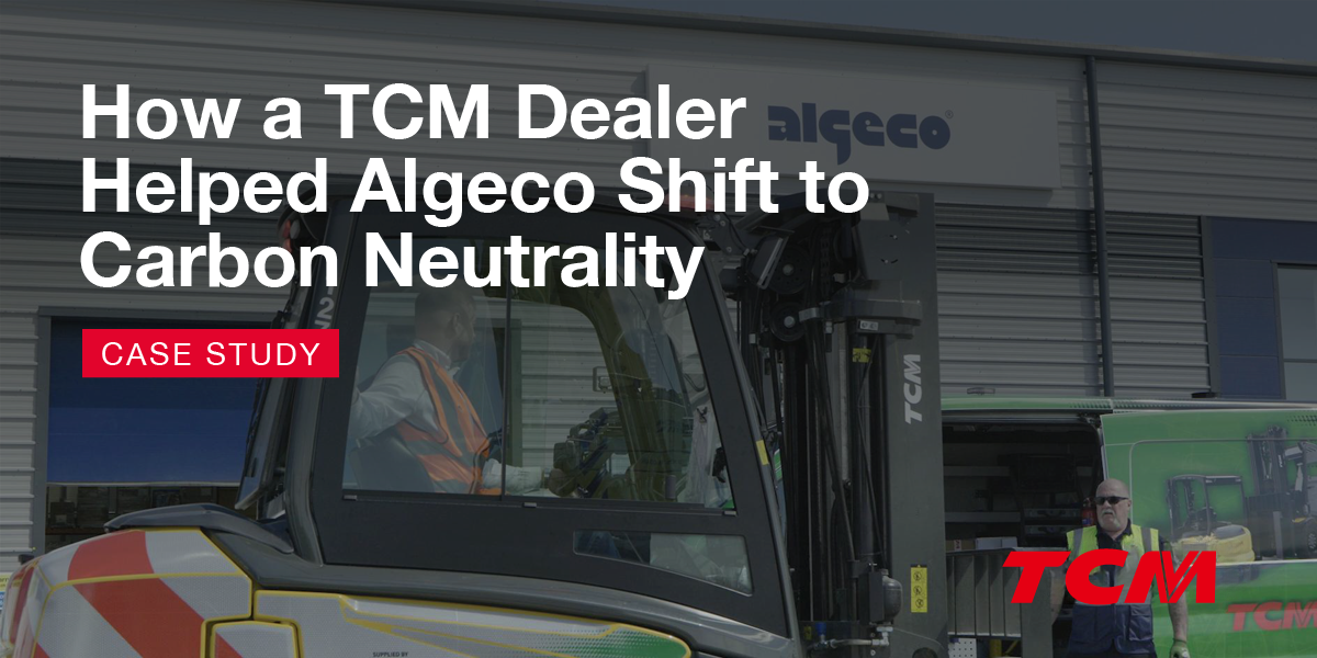 How a TCM Dealer Helped Algeco on its Journey to Carbon Neutrality