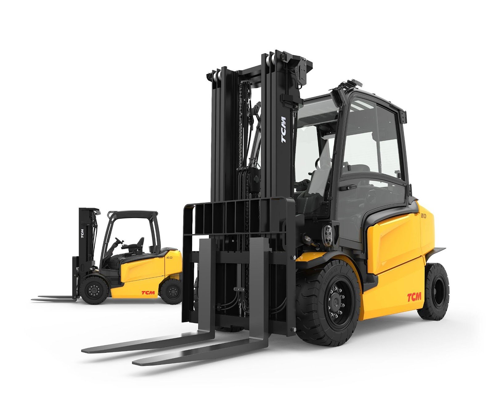 The TCM FHB40-55 Newest Electric Truck | New Electric Forklift Truck